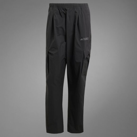 Adidas Terrex Cargo Hiking Pants Black Size M - Picture 2 of 15